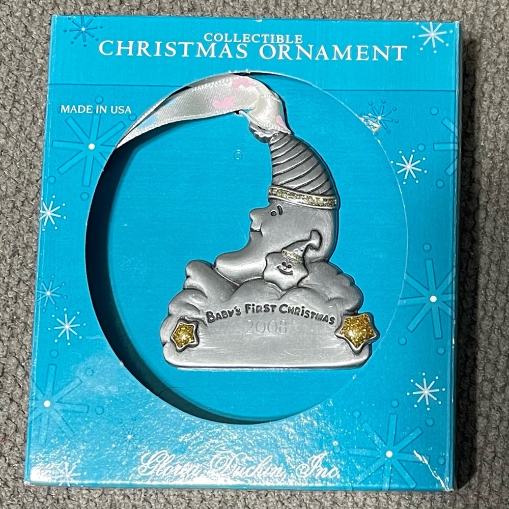NIB Baby’s First Christmas Ornament 2008